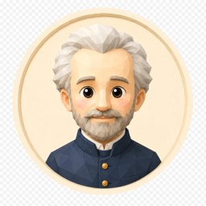 チャイコフスキーの似顔絵